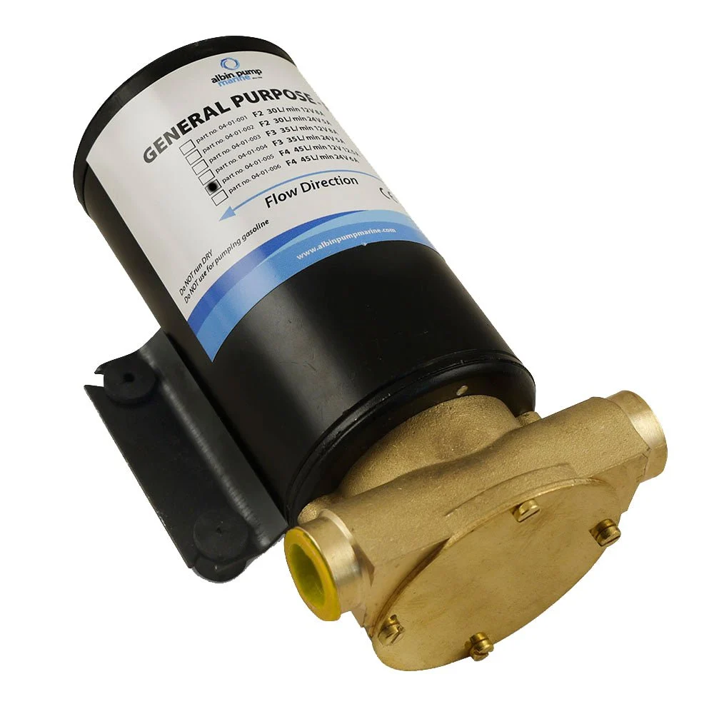 Johnson Albin Group Marine General Purpose Pump FIP F4 (12 GPM) - 12V