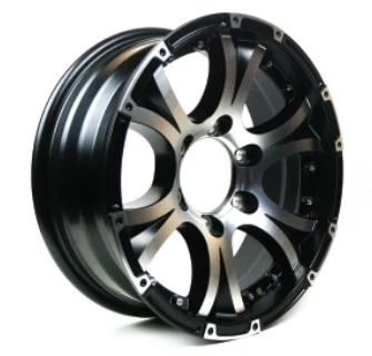 Taskmaster Aluminum - 16X6 6X5.5 Black Machine – Marine Boat Replacement Part