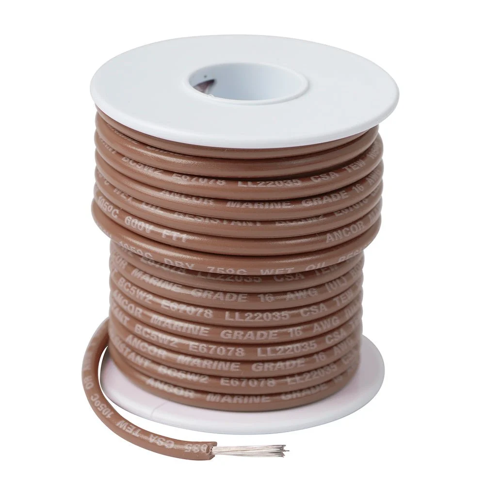 Ancor Tan 12 AWG Tinned Copper Wire - 400' – Marine Electrical Replacement Part