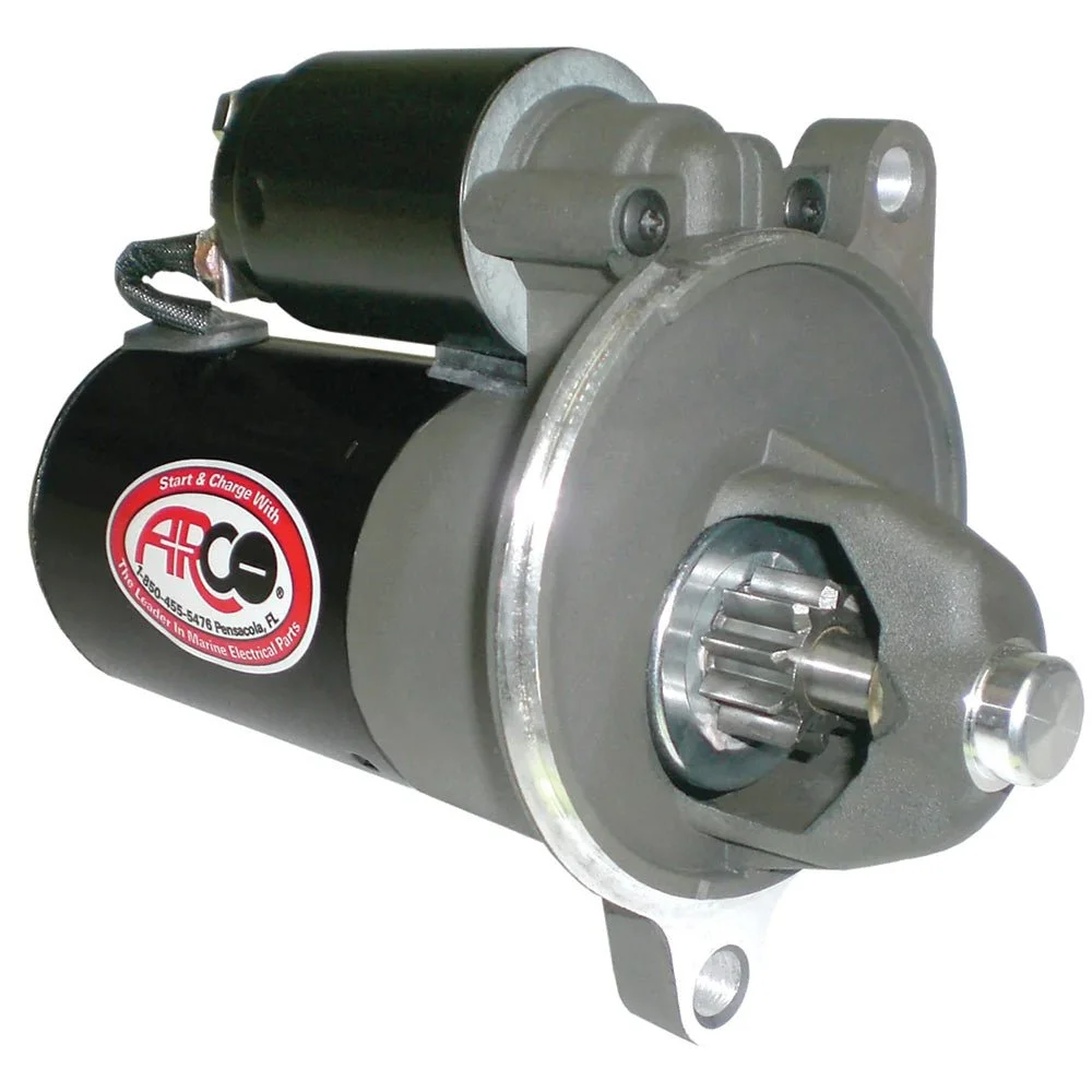 ARCO Marine Inboard High-Performance Inboard Starter w/Gear Reduction & Permanent Magnet - Clockwise Rotation