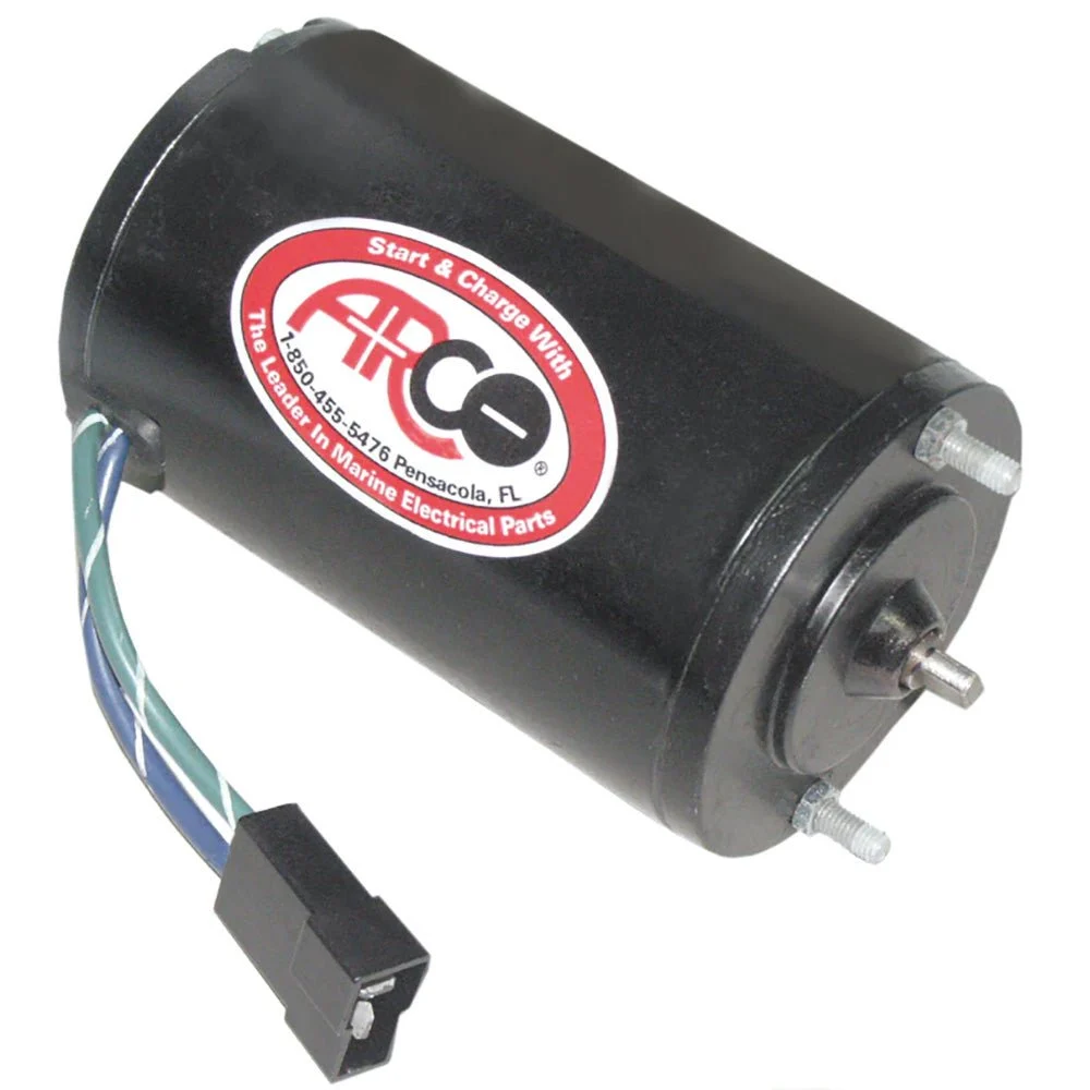 ARCO Marine Outboard Original Equipment Quality Replacement Tilt Trim Motor f/Late Model Volvo Penta w/Oildyne Pump