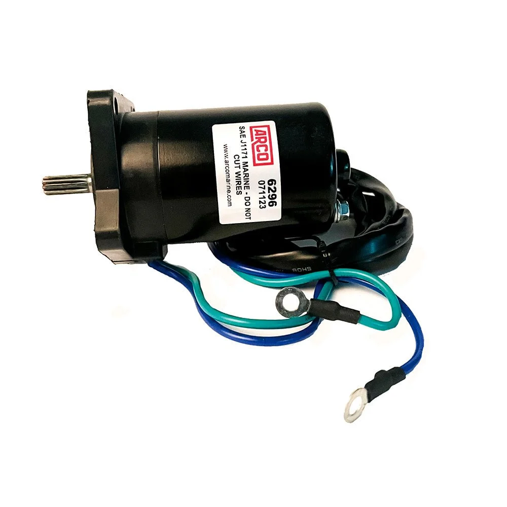 ARCO Marine 25hp Outboard Original Equipment Quality Replacement Yamaha Tilt Trim Motor - 2000-2019 T25 Series Engines