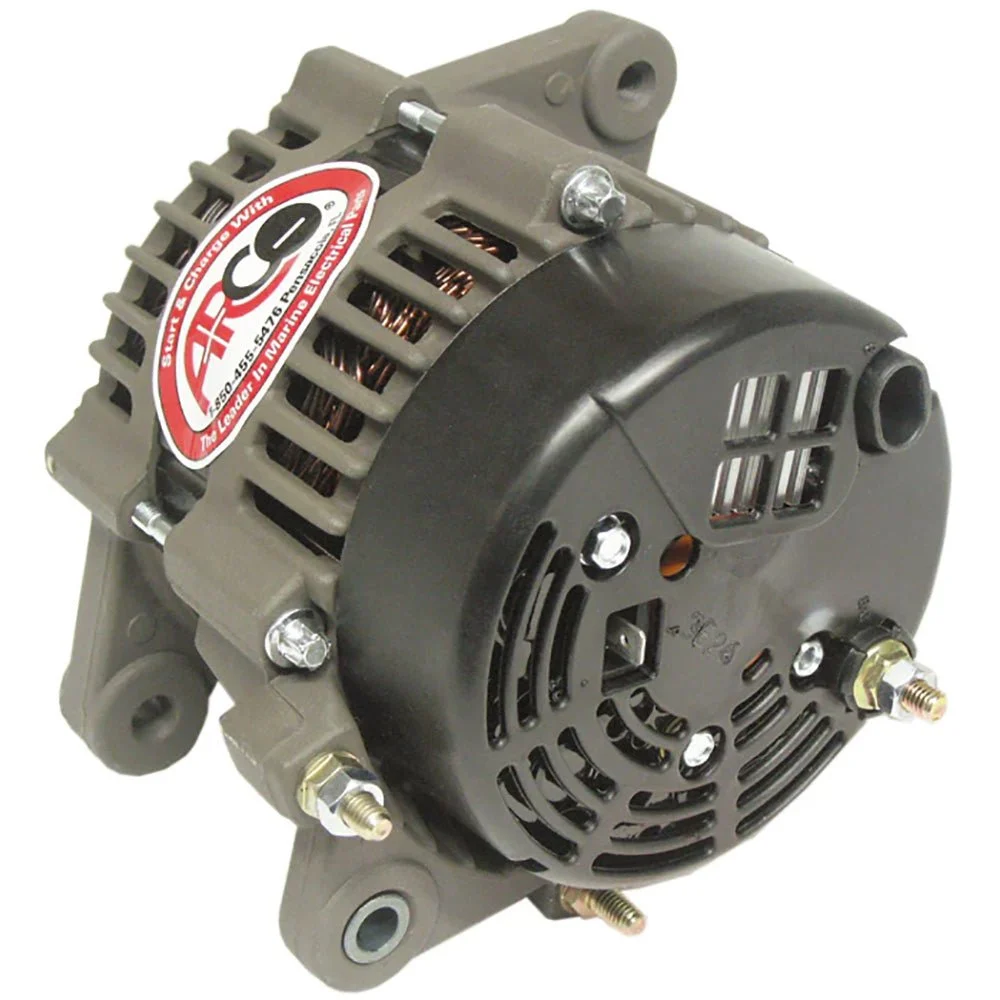 ARCO Marine Outboard Premium Replacement Alternator w/Single-Groove Pulley - 12V, 70A