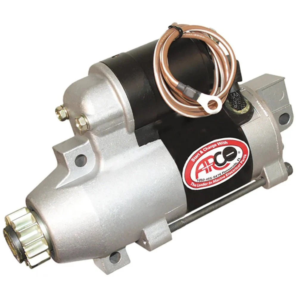 ARCO Marine 150-175hp Outboard Premium Replacement Outboard Starter f/Yamaha 200-Present - 13 Tooth