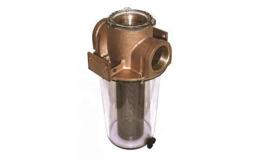 Groco Raw Water Strainer with #304 SS Basket Arg-2000-S Bspp