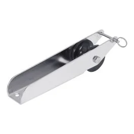 304 SS Long Fairlead Anchor Roller 11" Length, Satin Finish