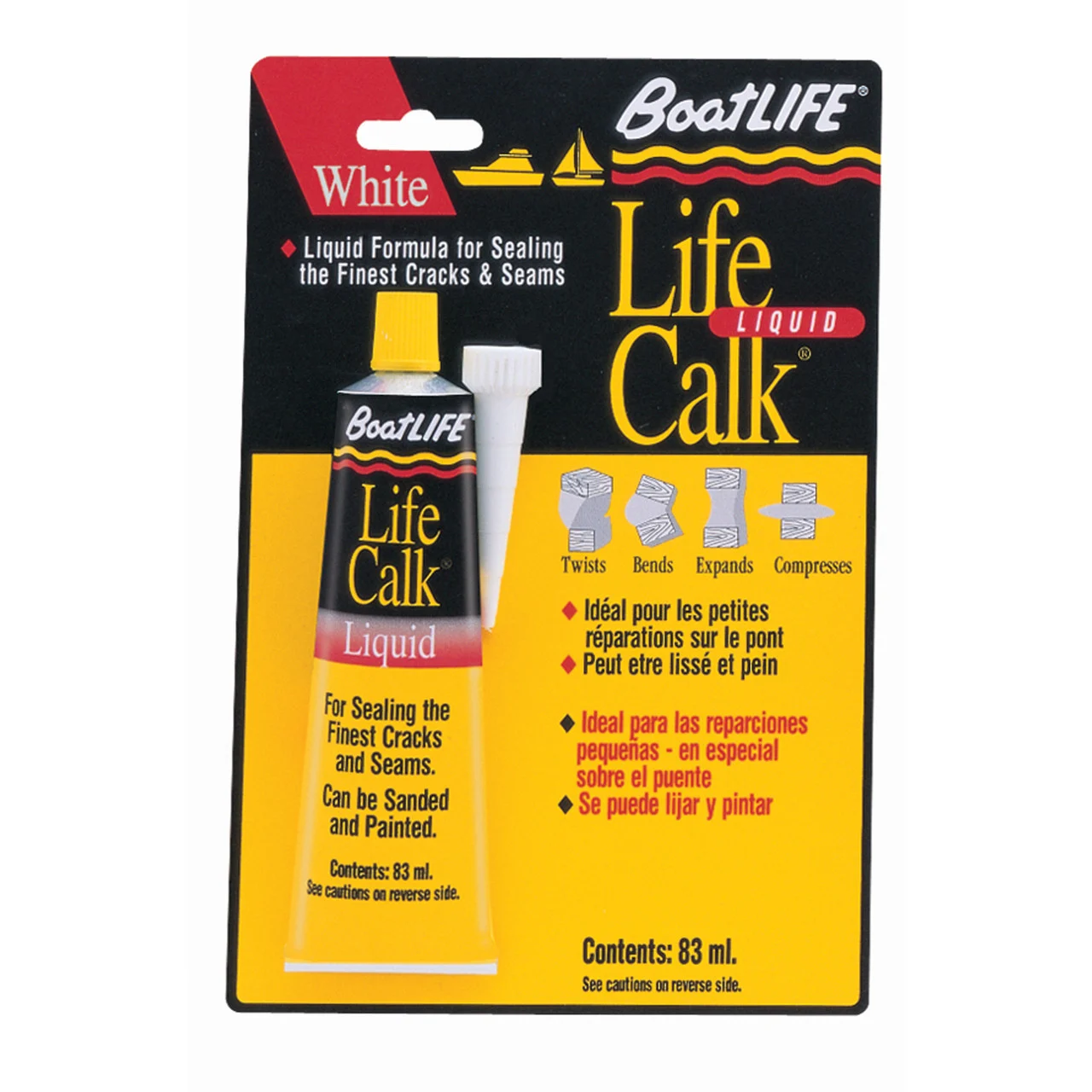 BoatLIFE 1030 Life-Calk Sealant - White, 3 oz. - 1030