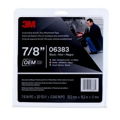 3M Attach Tape 7/8'X20Yd Blk – Marine Boat Replacement Part