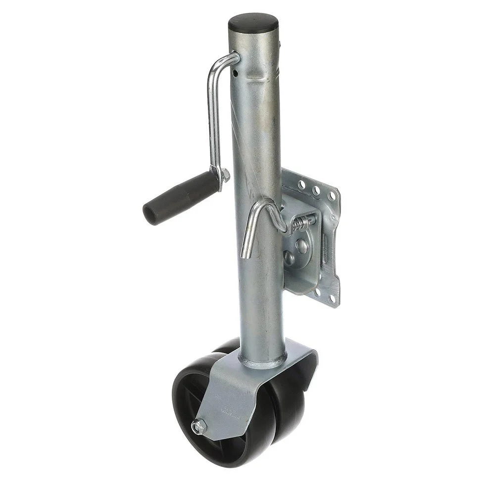 Attwood Marine Fold-Up Trailer Jack - 1500 lb Capacity - Dual Wheel