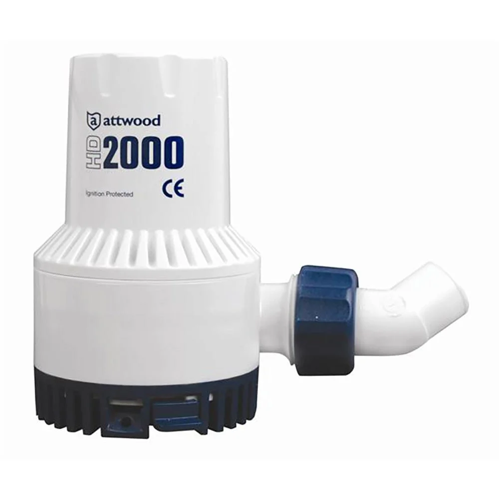 Attwood Marine HD2000 Heavy Duty Bilge Pump - 24V & 2000 GPH