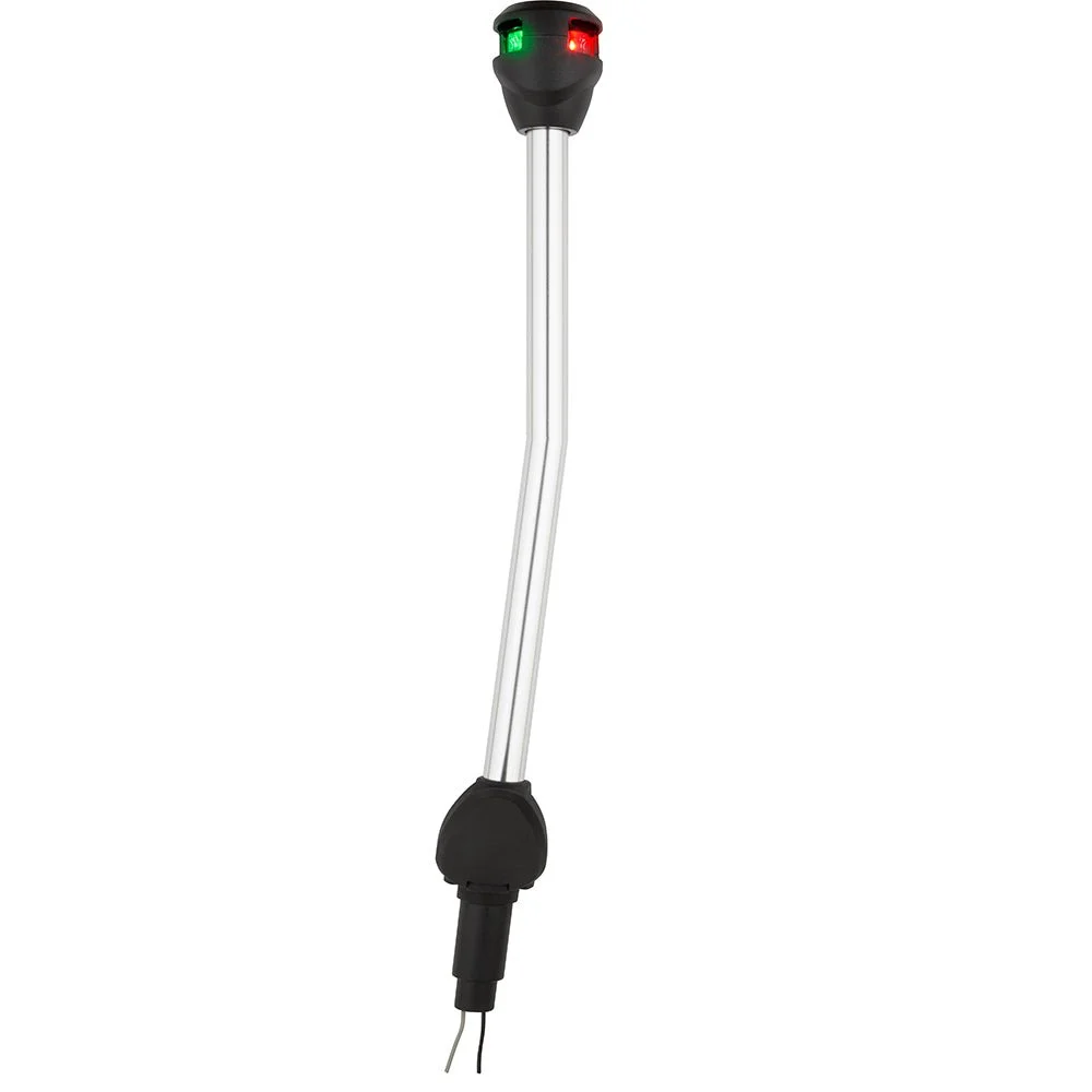Attwood Marine LightArmor Bi-Color Navigation Pole Light - Angled - 14"