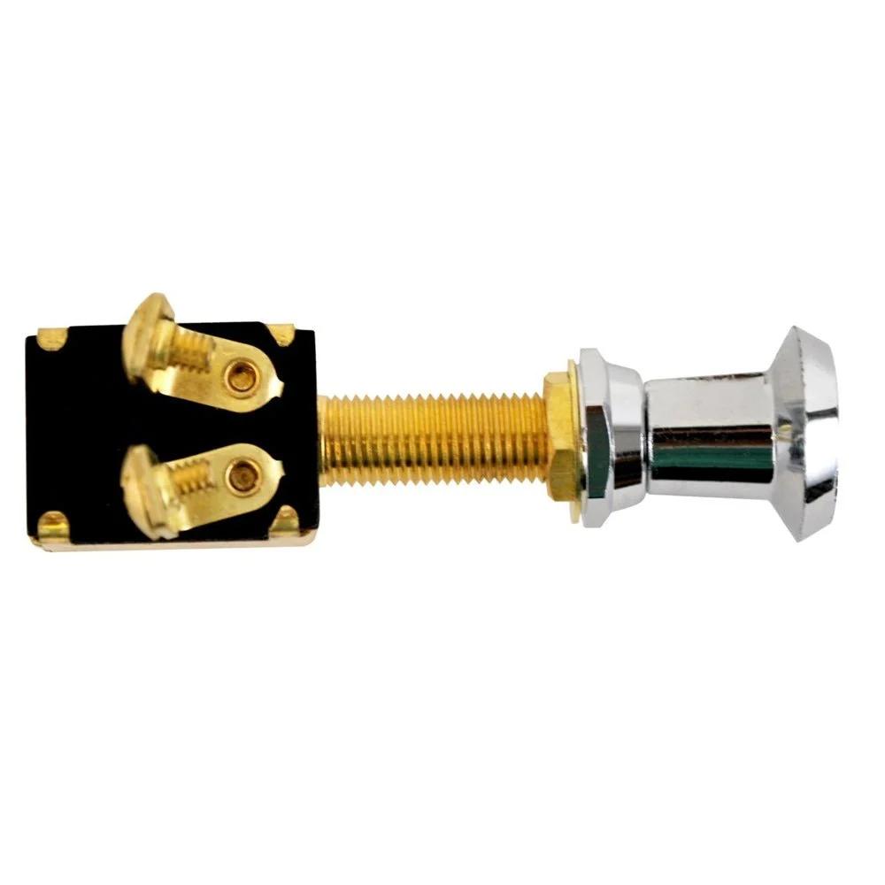 Attwood Marine Push/Pull Switch - Two-Position - On/Off