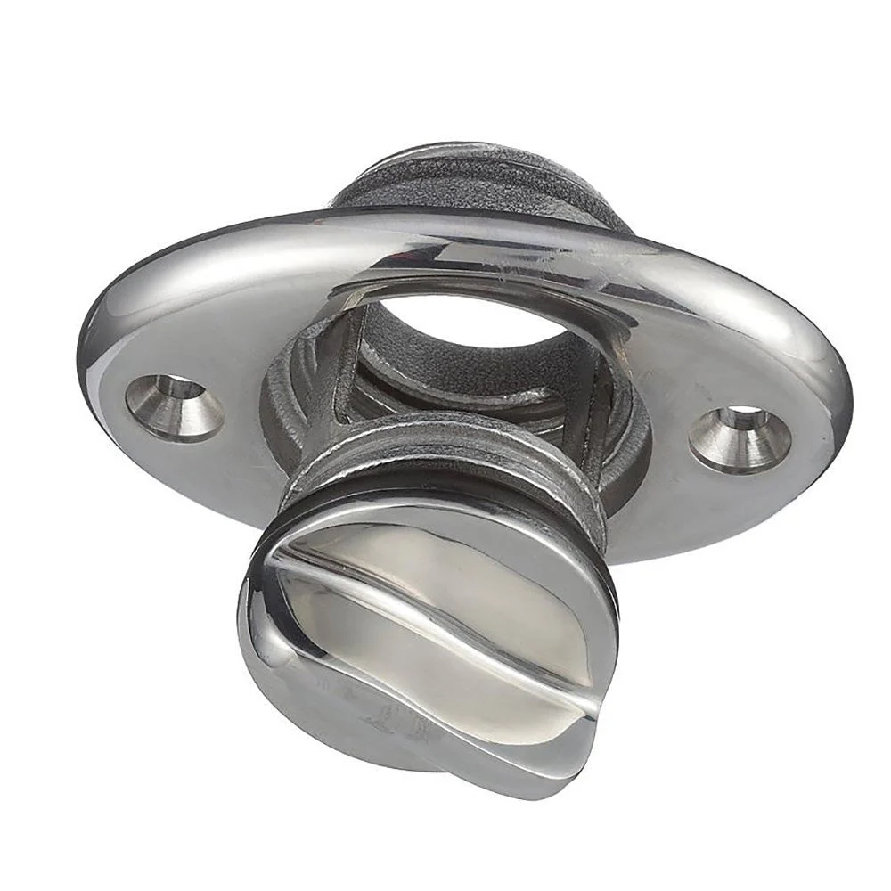 Attwood Marine Sterndrive Stainless Steel Garboard Drain Plug - 7/8" Diameter