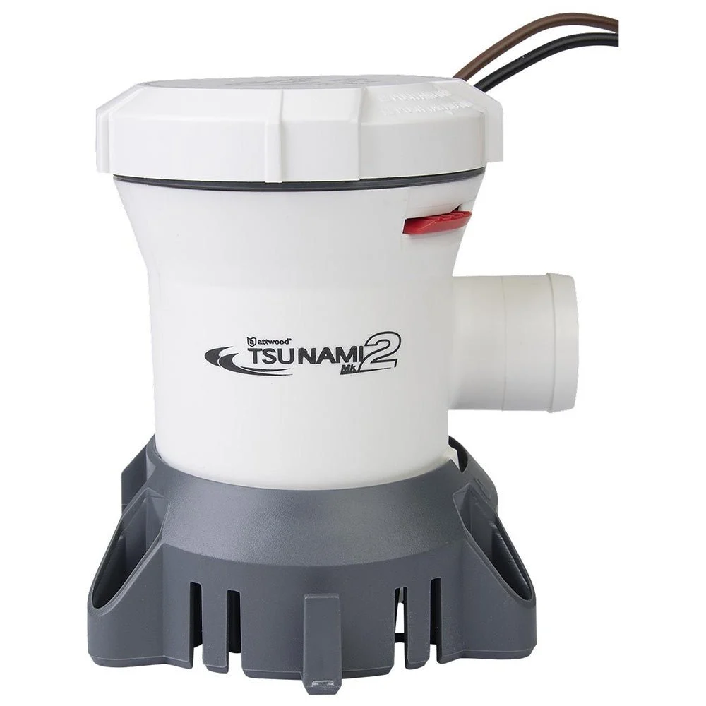 Attwood Marine Tsunami MK2 Manual Bilge Pump - T1200 - 1200 GPH & 12V