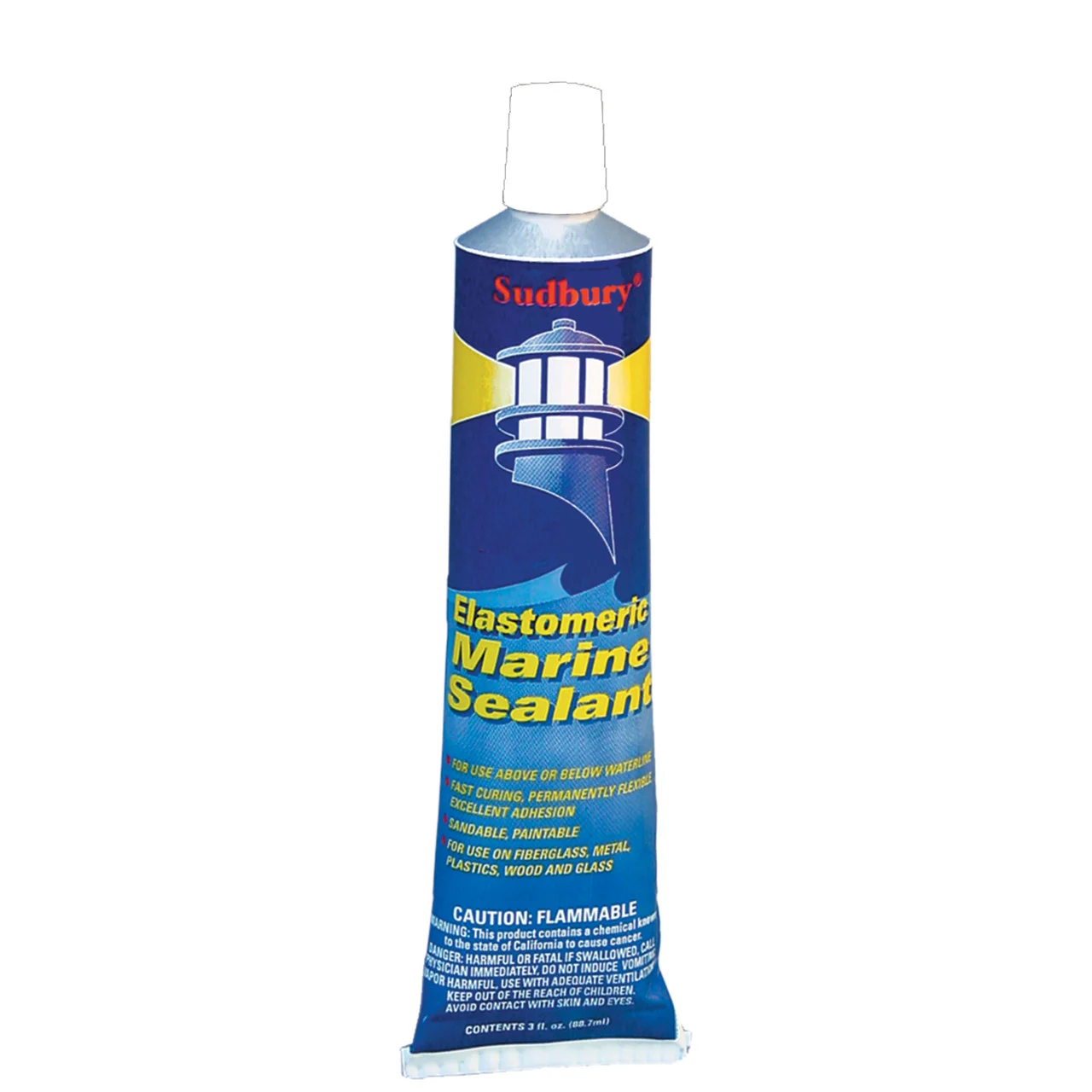 Sudbury 328 Elastomeric Sealant - 3 oz., Fish White - 328
