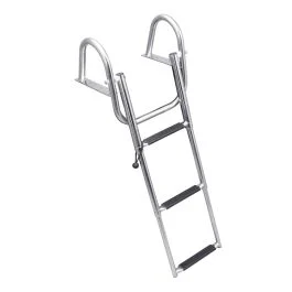 Over Platform Boat Ladder with Grab Rails, 3 Step