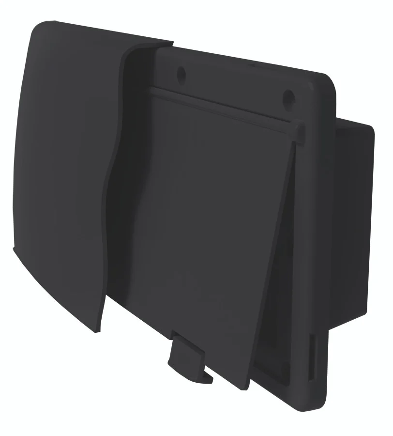 Thetford 94279 Endura Range Vent - 1-1/2" Flange, Black - 94279