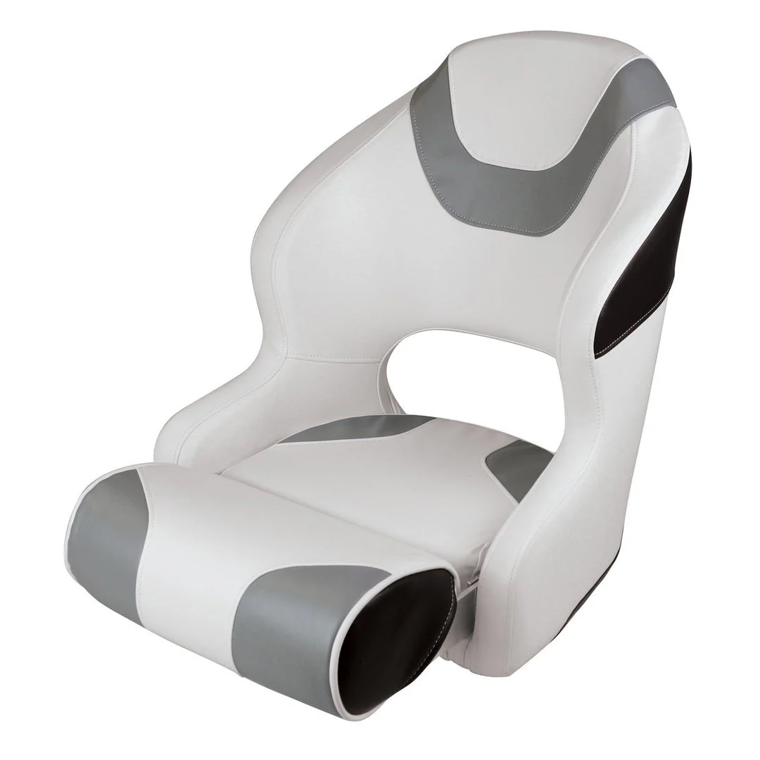 Wise Seating Baja Bucket Seat W/ Flip Up Bolster – Marine Boat Replacement Part