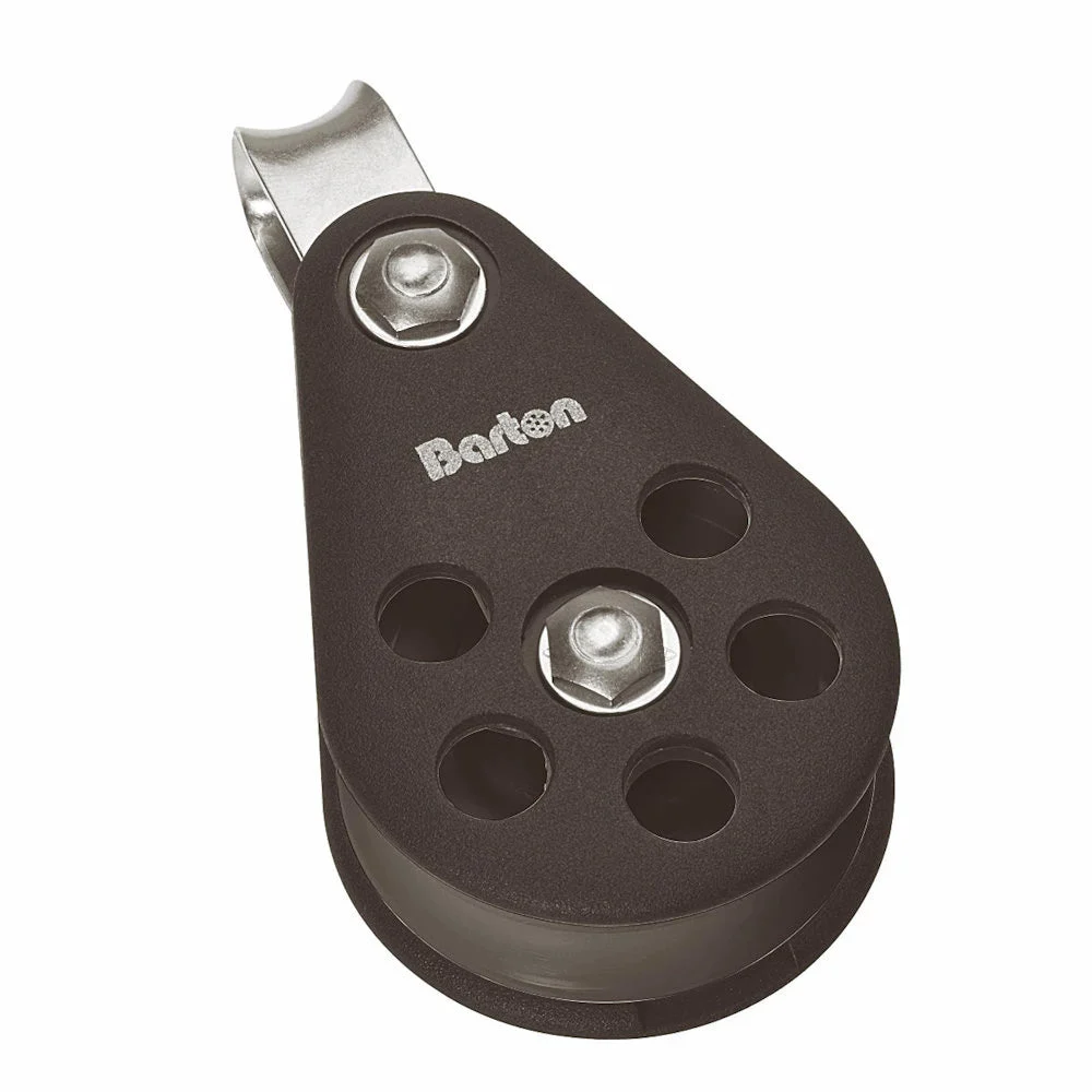 Barton Marine Barton Size 5 54mm Plain Bearing Pulley Block Single Block Fixed Eye