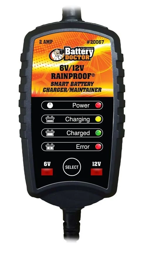 Wirthco Battery Doc 6/12V 2 Amp Rainproof – Marine Electrical Replacement Part