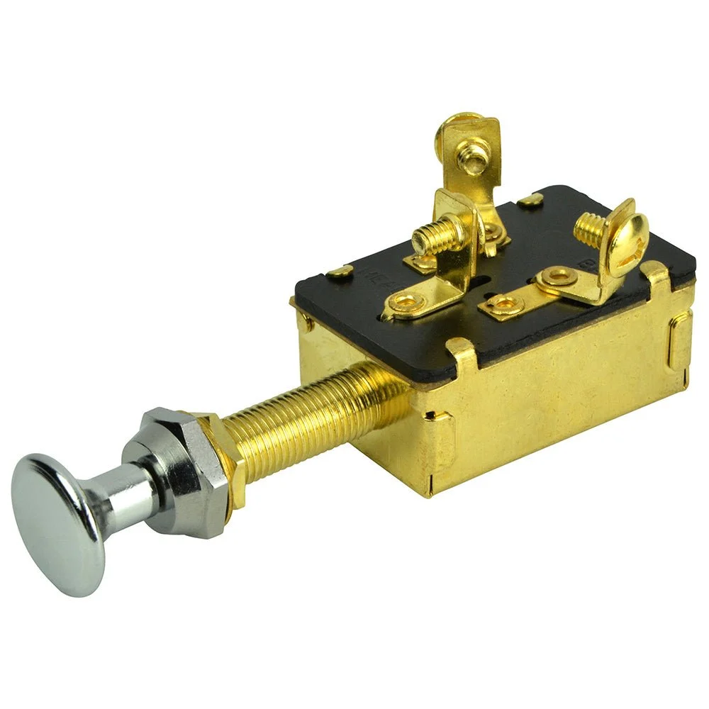 BEP Marine BEP 3-Position SPDT Push-Pull Switch - OFF/ON1/ON1 & 2