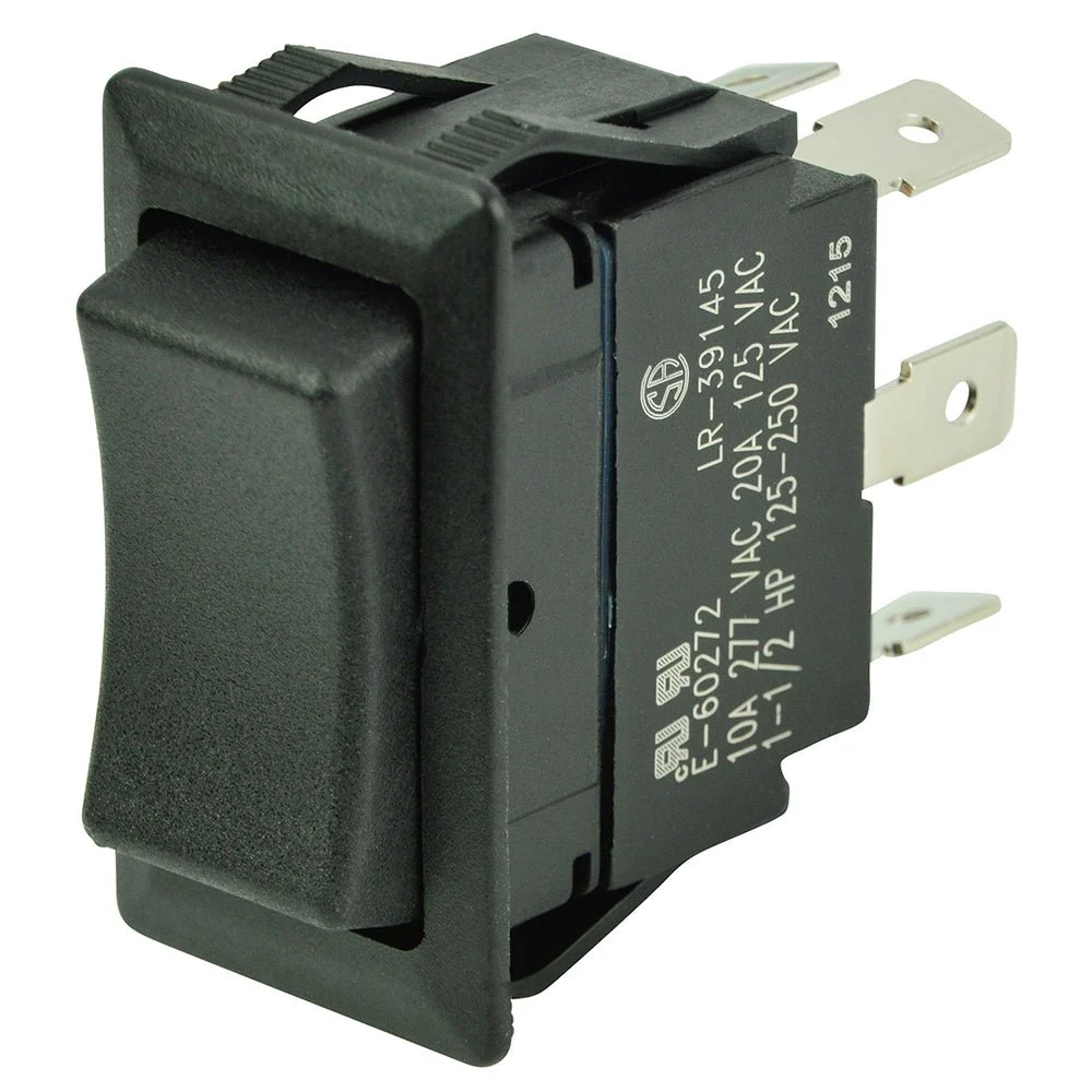 BEP Marine BEP DPDT Rocker Switch - 12V/24V - (ON)/OFF/(ON)