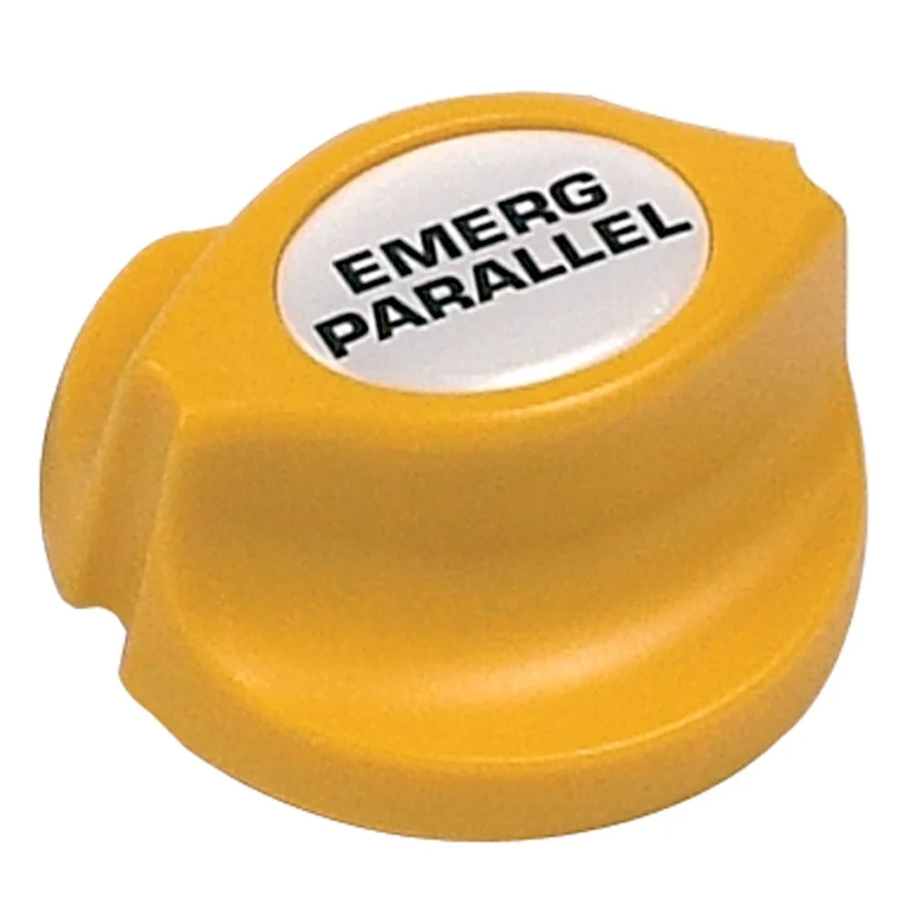 BEP Marine BEP Emergency Parallel Battery Knob - Yellow - Easy Fit
