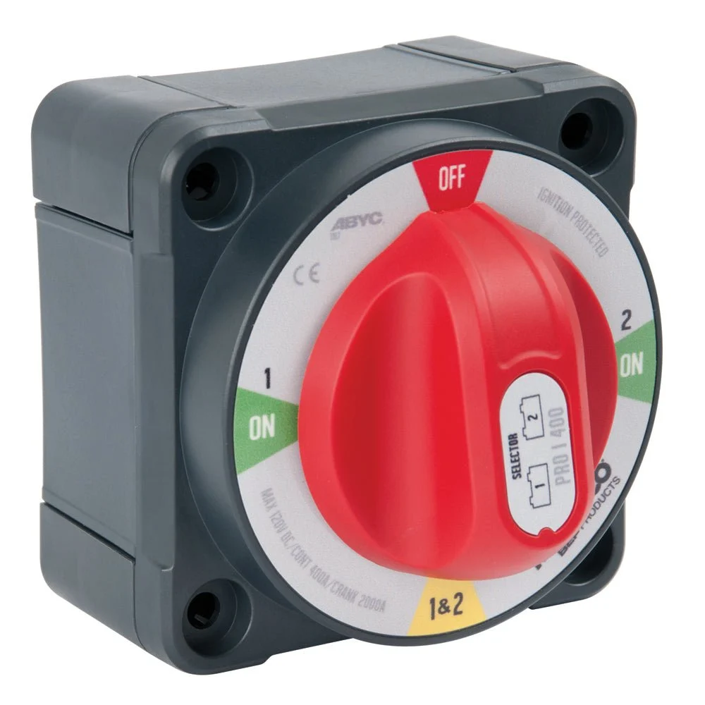 BEP Marine BEP Pro Installer 400A Selector Battery Switch - MC10