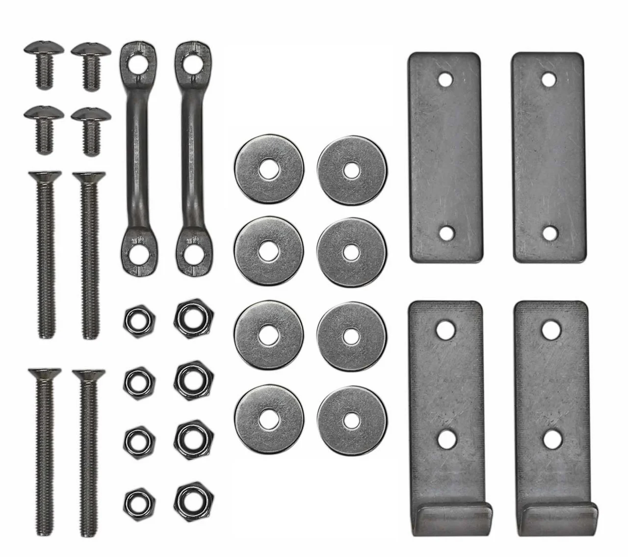 Extreme Max 3005.4089H J-Hooks & Footman Loops for Compact Folding Pontoon Ladder (3005.4089) - 3005.4089H