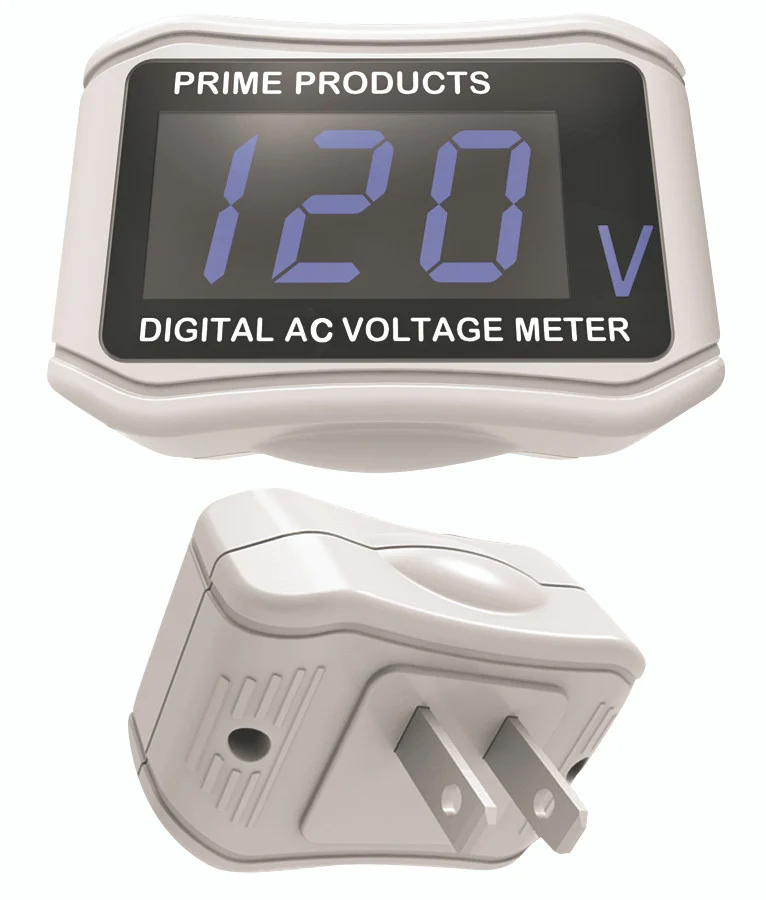 Prime Products 12-4059 Digital AC Voltage Line Meter - 788895