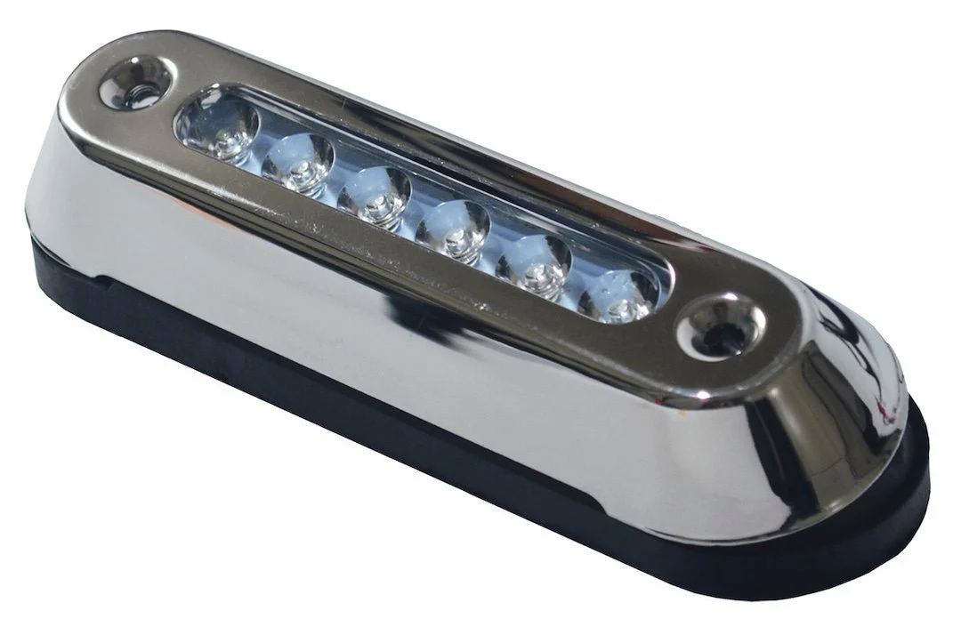 T-H Marine Blue Oval Ss Bezel LED