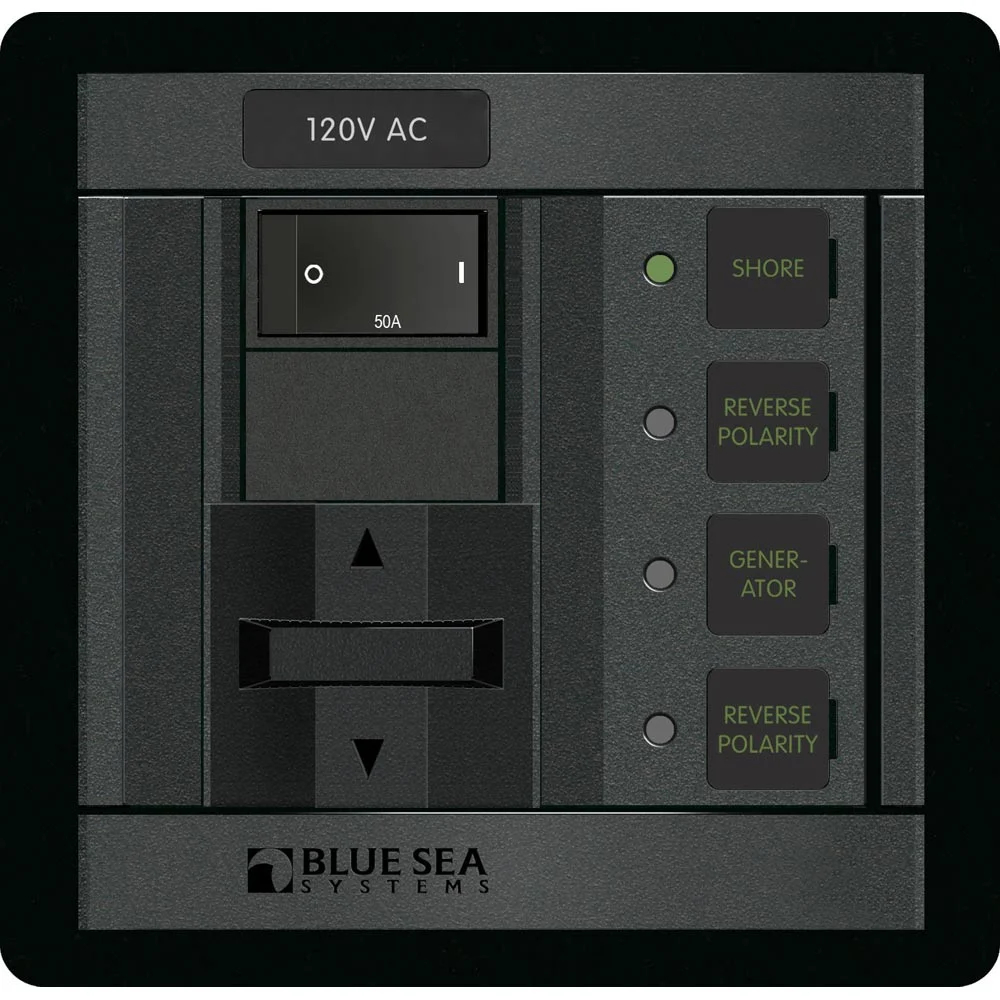 Blue Sea 1231 120V AC 2 Sources - 50A