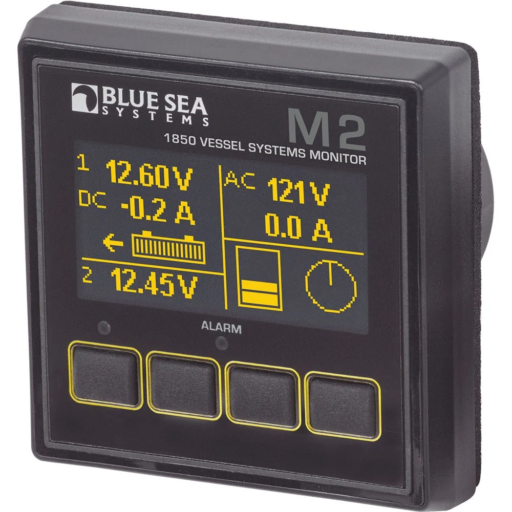 Blue Sea Systems 1850 M2 Vessel Systems Monitor – Marine Boat Replacement Part