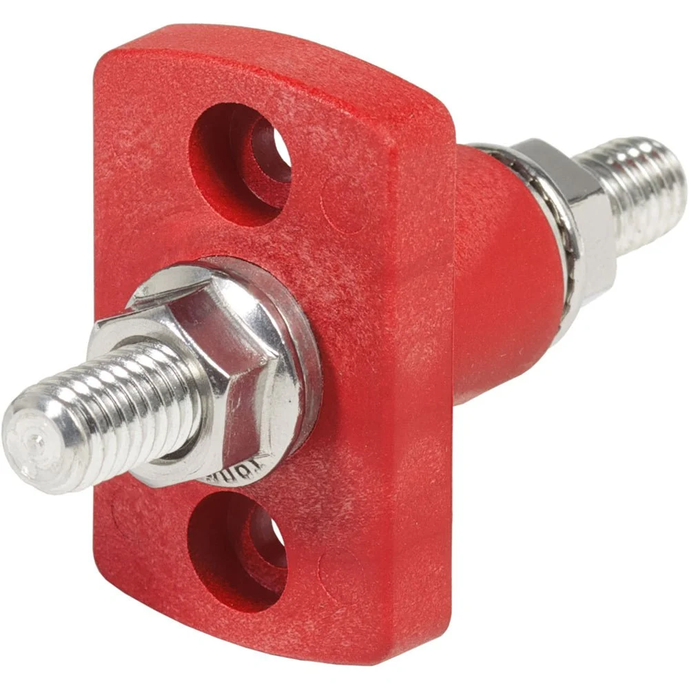 Blue Sea Systems 2202 Red Terminal Feed Through Connectors – Marine Boat Replacement Part