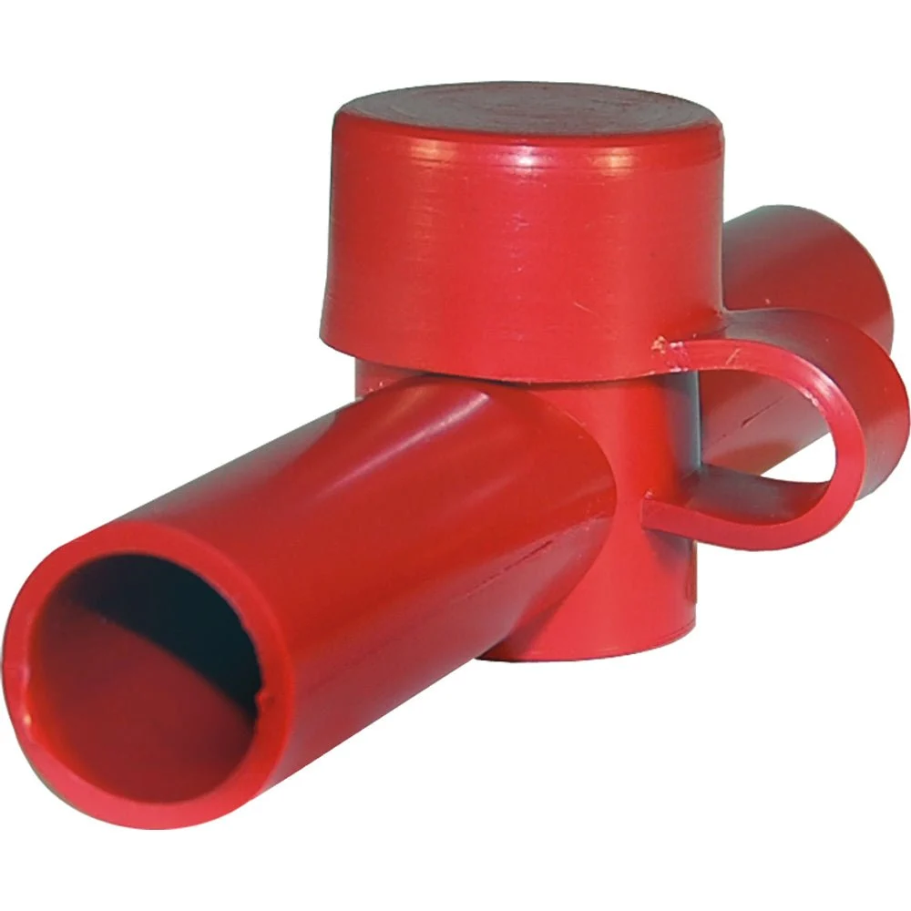 Blue Sea Systems 4003 Cable Cap Dual Entry - Red – Marine Electrical Replacement Part