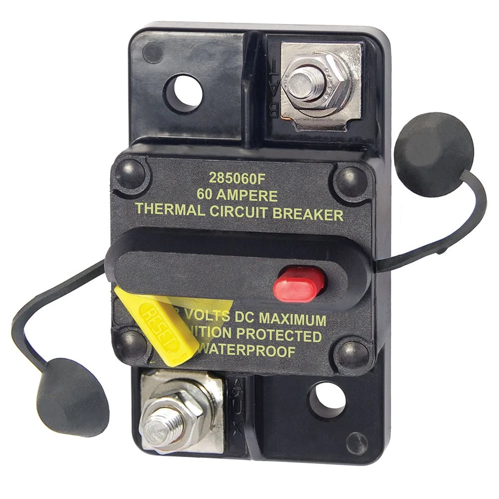 Blue Sea Systems 7184 60 Amp Circuit Breaker Surface Mount 285 Series – Marine Electrical Replacement Part