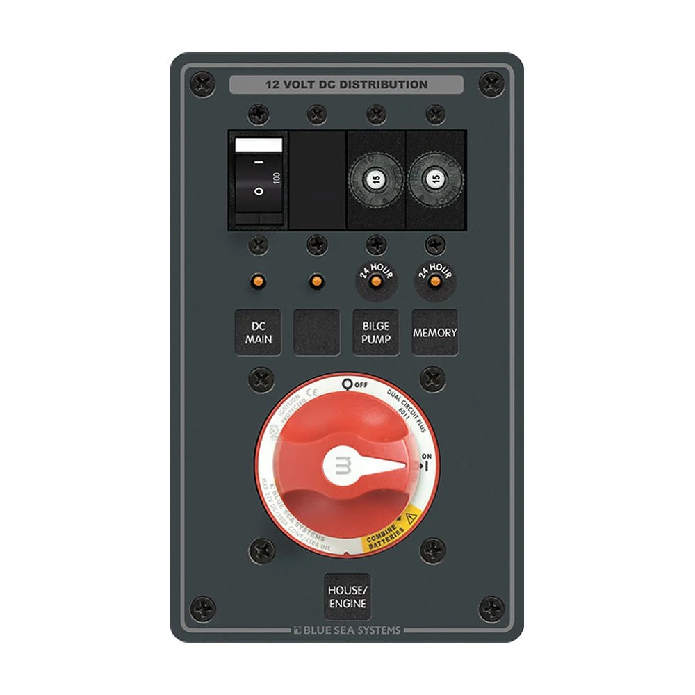 Blue Sea Systems 8686 Dual-Battery m-Series, Dual Circuit Plus – Marine Electrical Replacement Part