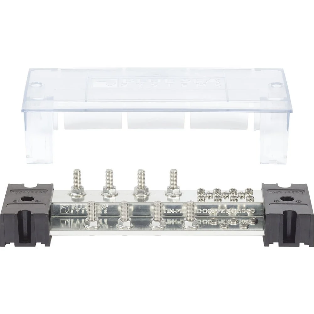 Blue Sea Systems PowerBar 1000 - 8 5/16" Terminal Studs w/Cover – Marine Electrical Replacement Part