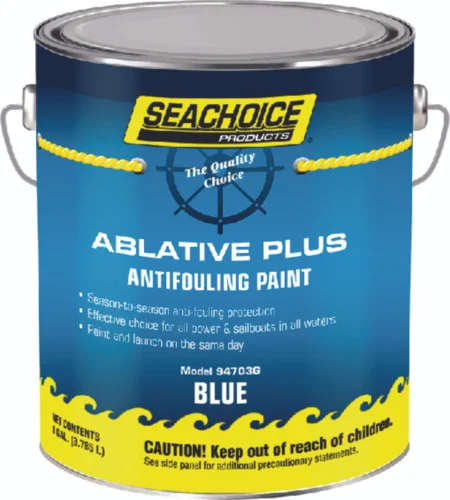 SeaChoice Boat Marine BLUE Ablative PLUS Antifouling Bottom Paint GALLON 94703G
