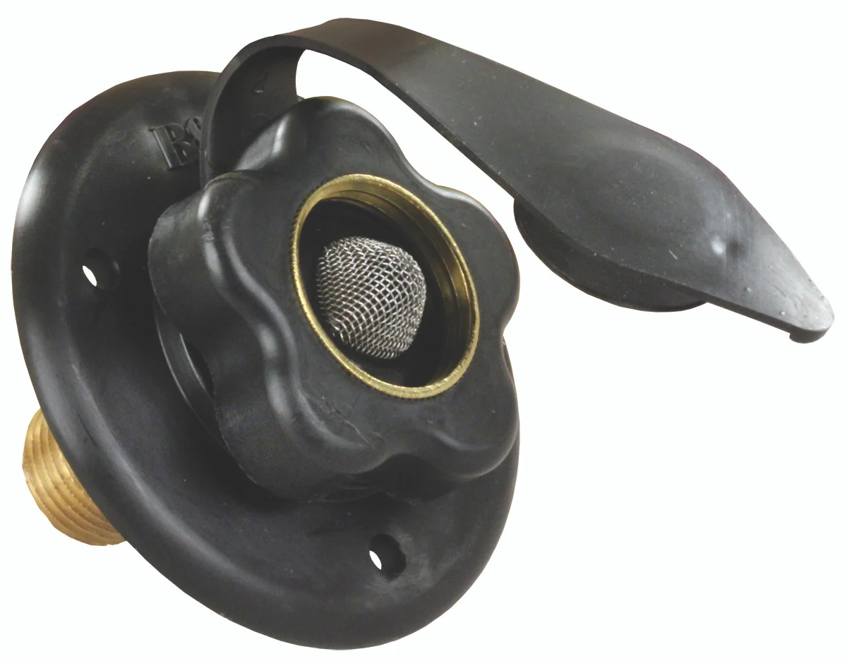 Thetford 94215 City Water Flange Fill W/Brass - 94215