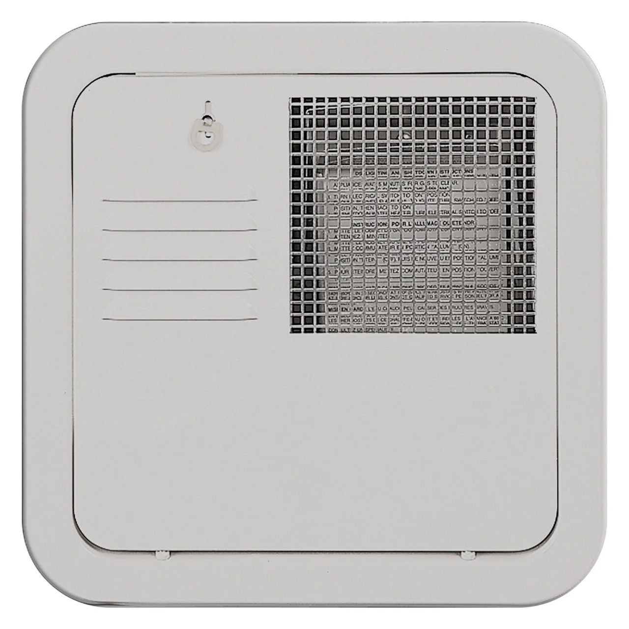 Suburban 6377APW Access Door For 10 Gallon Water Heater - Polar White - 6377APW