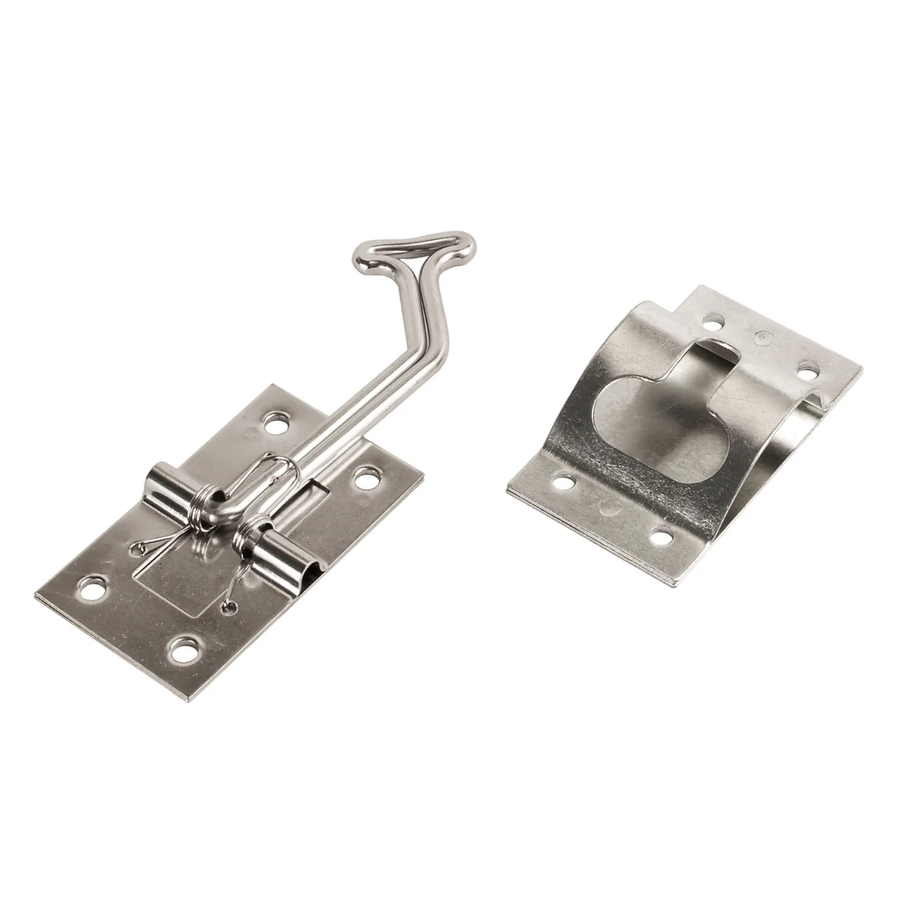 RV Designer E275 Stainless Steel T-Style Entry Door Holder - Angled 45° - E275