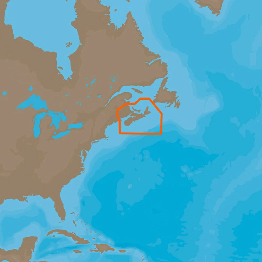 C-MAP 4D NA-D938 Fundy, Nova Scotia Pei & Cape Breton