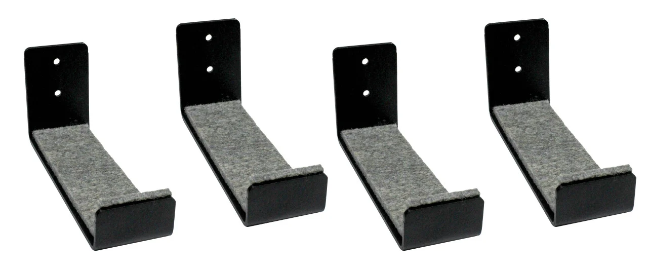 Extreme Max 3006.8438.2 Minimalist Wall-Mount Naked Surfboard Rack / Display Mount - Value 2-Pack - 3006.8438.2