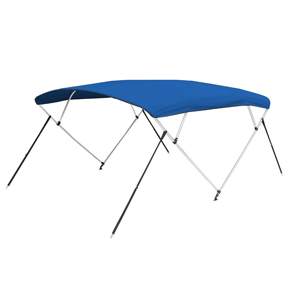 Carver by Covercraft Carver 3 Bow 5481U Bimini Top with Boot - Pacific Blue Acrylic – Marine Boat Replacement Part