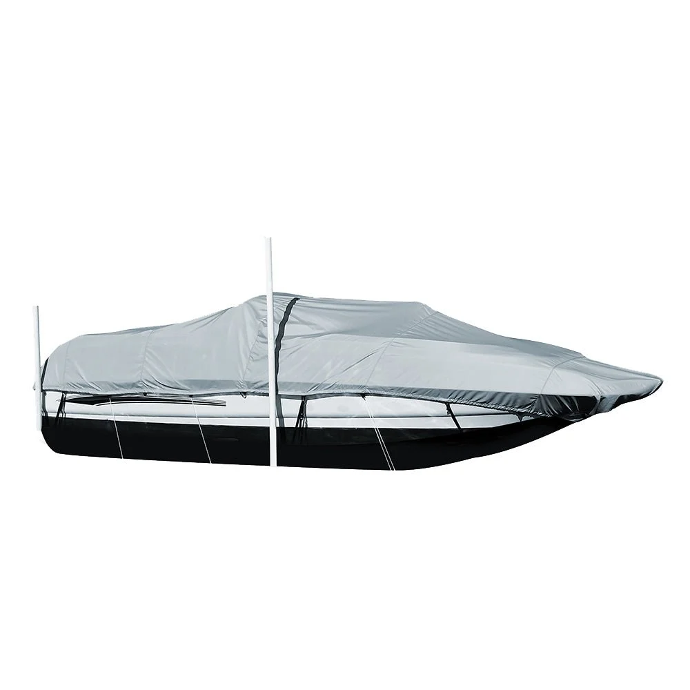 Carver by Covercraft Outboard Carver Performance Poly-Guard Styled-to-Fit Boat Cover f/20.5' Sterndrive Deck Boats w/Walk-Thr