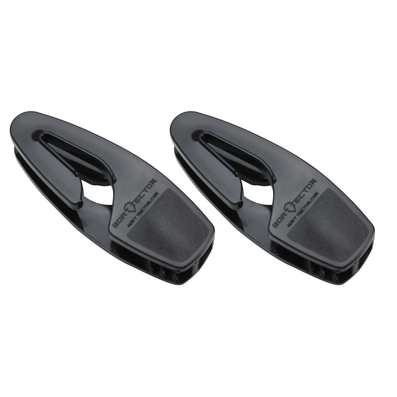 Extreme Max 3005.5033 BoatTector Sailboat Fender Hangers, Value 2-Pack - Black - 3005.5033