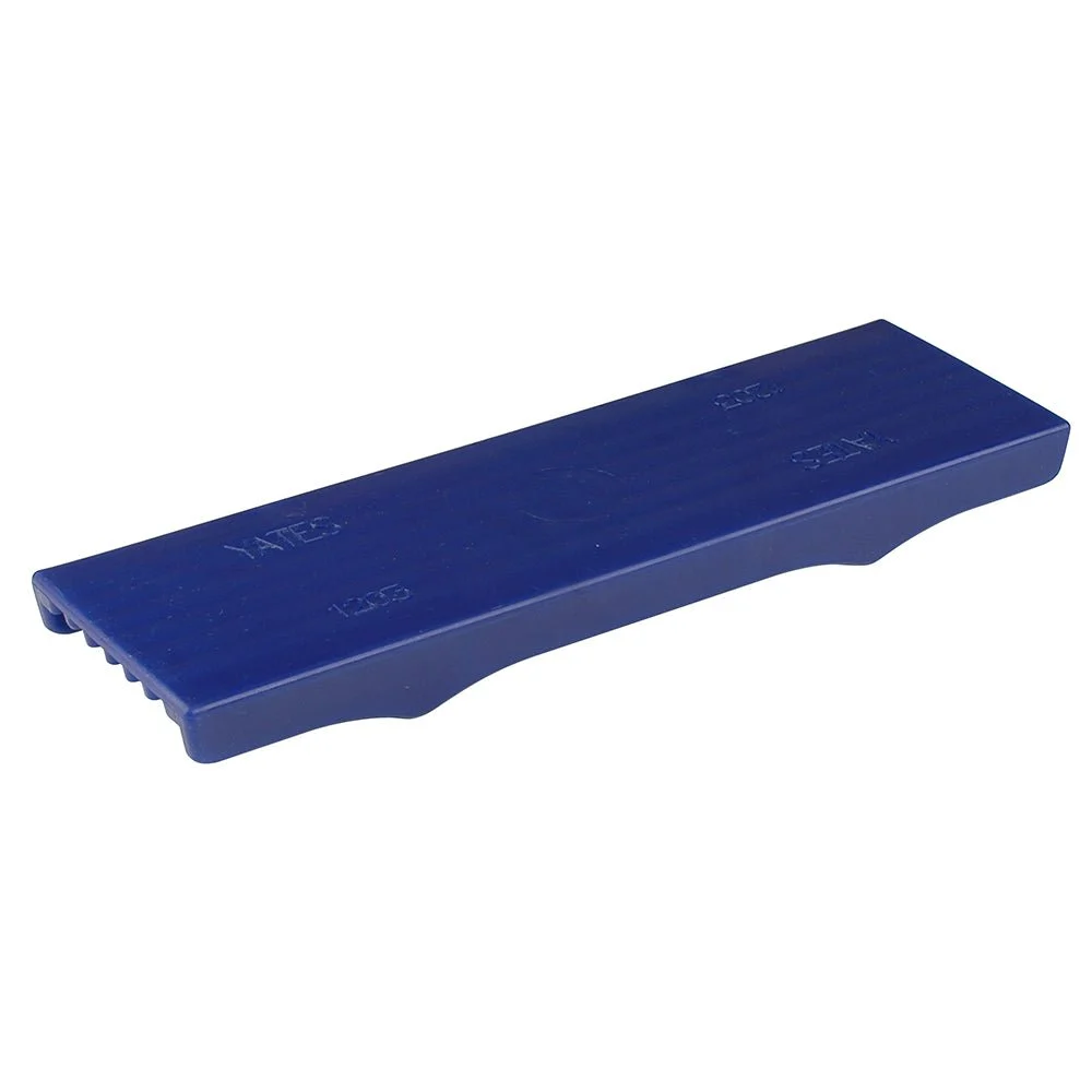 C.E. Smith C.E.Smith Flex Keel Pad - Full Cap Style - 12" x 3" - Blue – Marine Boat Replacement Part