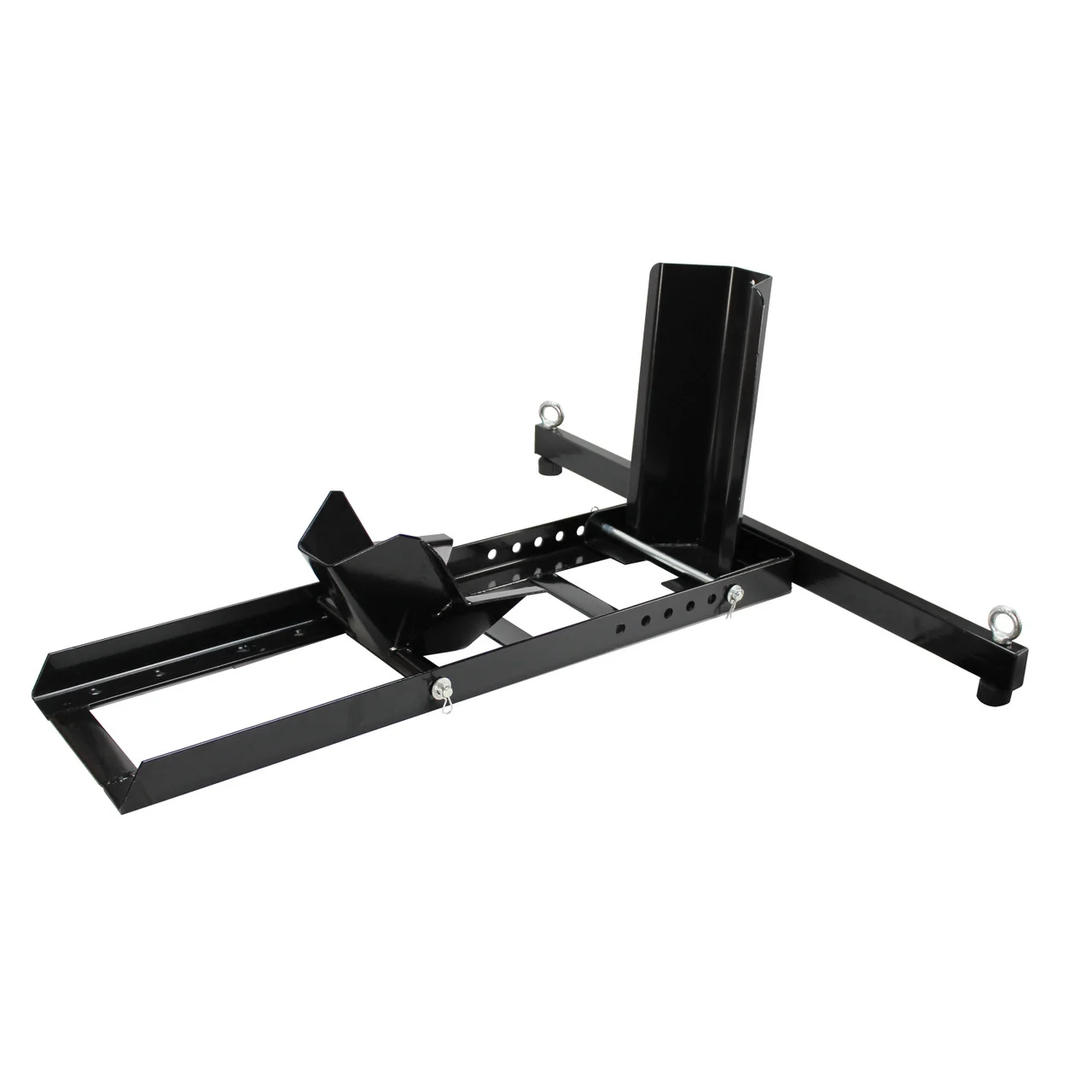 Extreme Max 5001.5757 Adjustable Motorcycle Wheel Chock Stand Heavy Duty 1800lb. Weight Capacity - 5001.5757