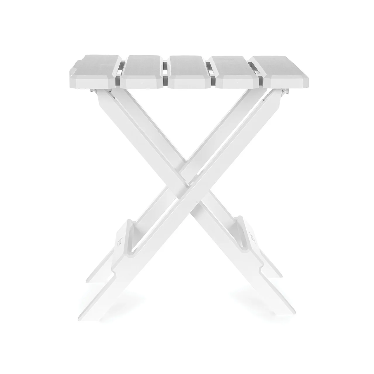 Camco 51685 Adirondack Folding Table Small - White - 51685